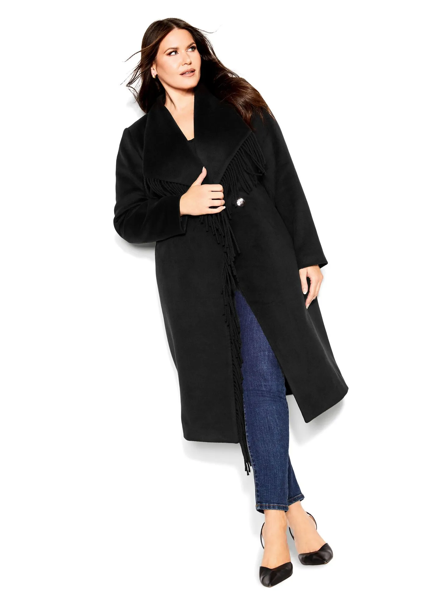 Amelia Coat - black