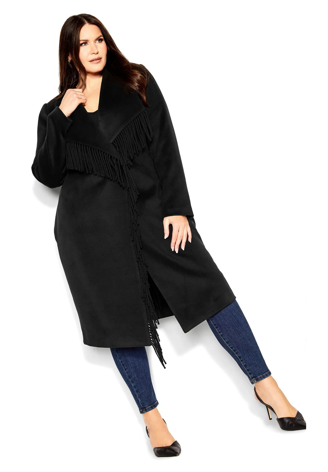 Amelia Coat - black