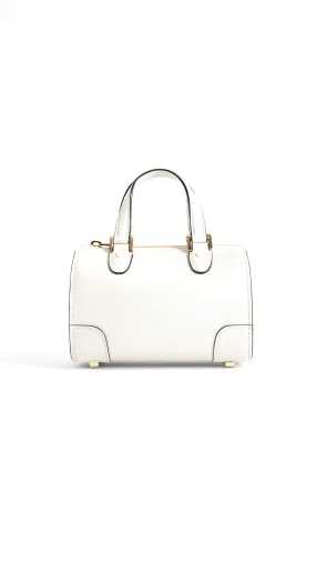 Babila Boston Micro Bag - White