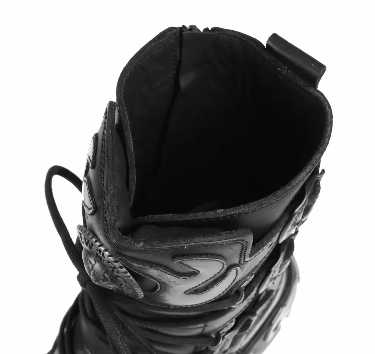 Boots New rock - Vampire Boots (107-S2) Black-Gray  -  Metal-shop