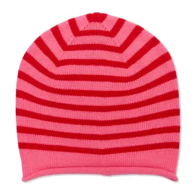 Breton Cashmere Beanie Pink/Red