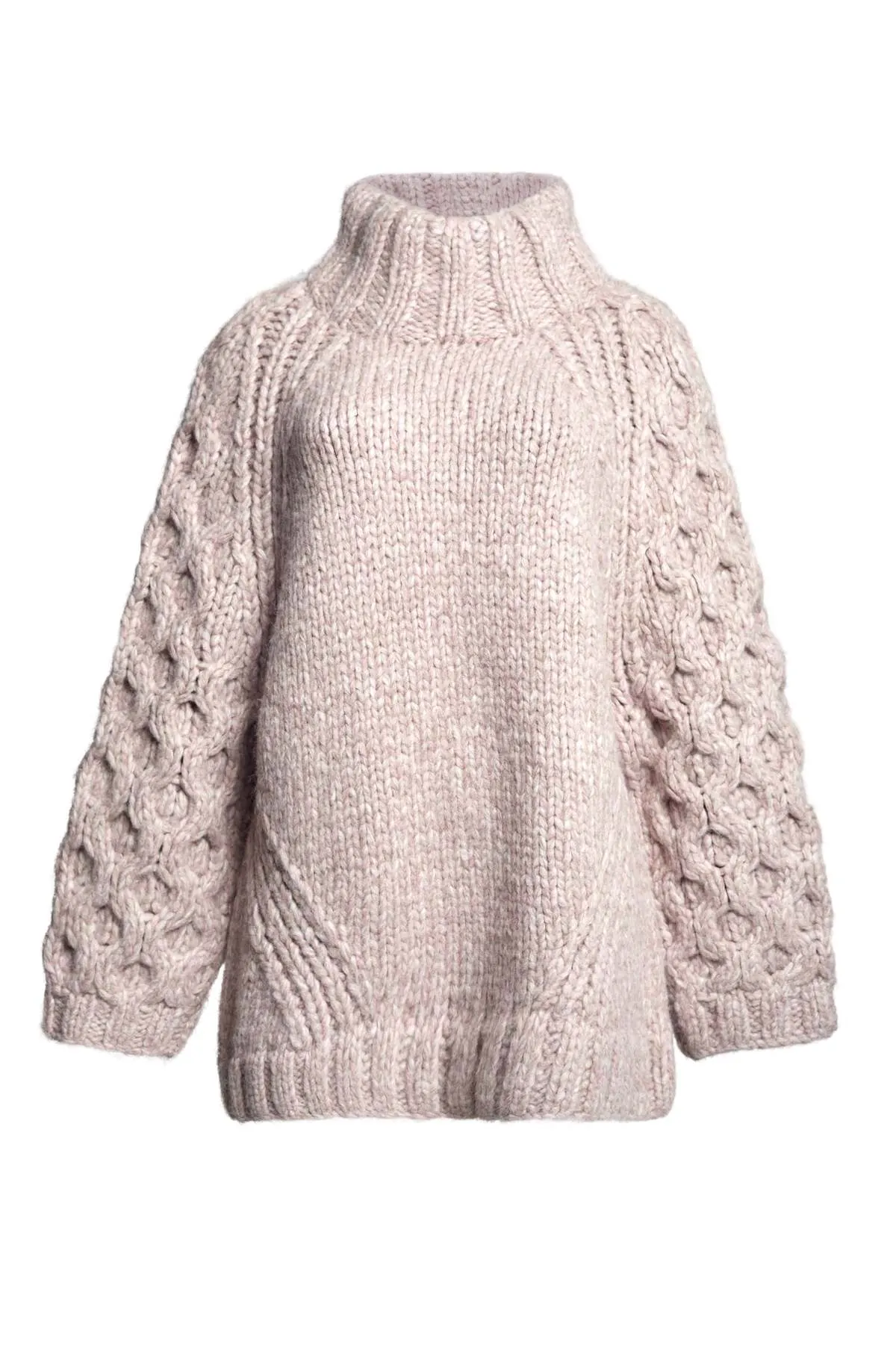 CAILIN SWEATER - MELANGE PINK