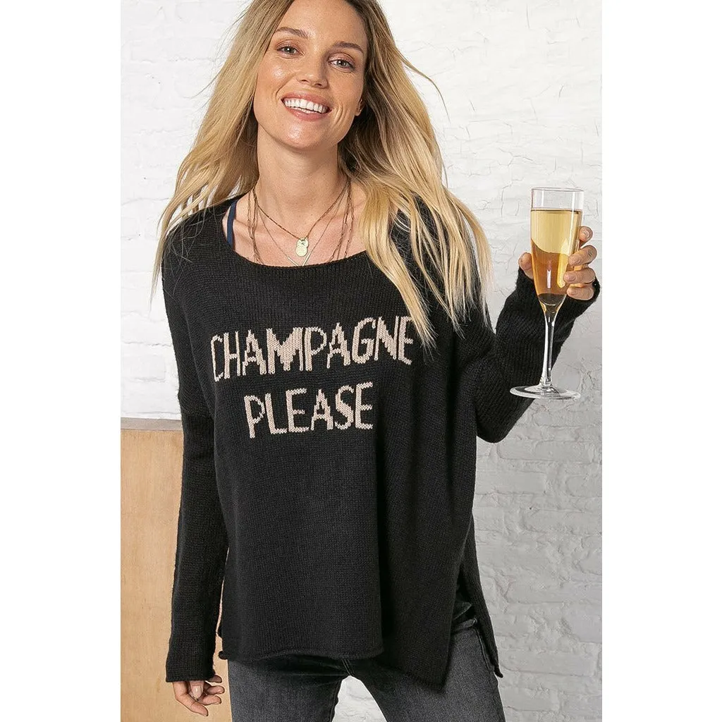 Champagne Please Lightweight Sweater