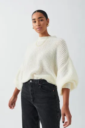 Chunky knitted sweater