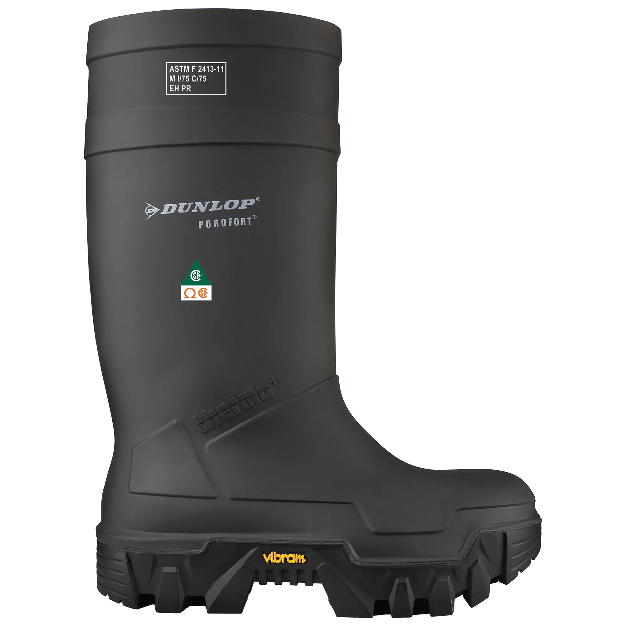 Dunlop E902033 Purofort Explorer Thermo+ Full Safety Boots with Vibram Sole