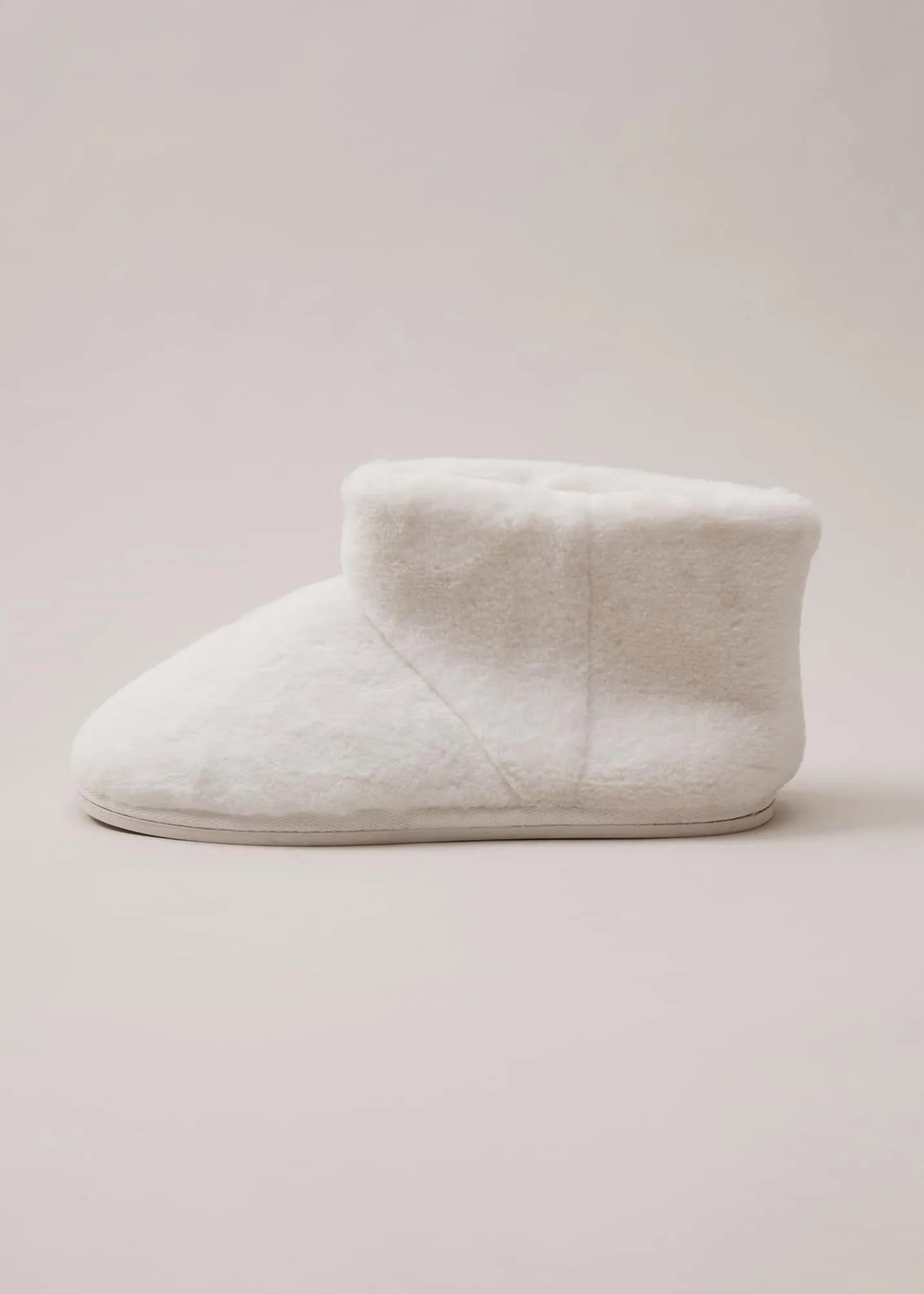 Faux Fur Slipper Boots