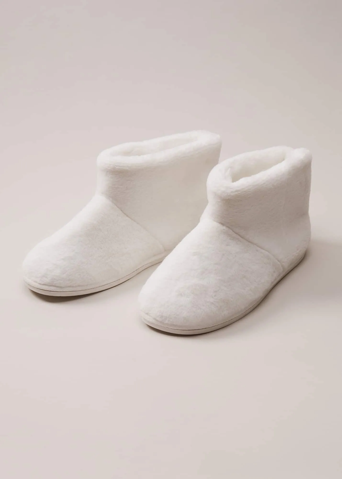 Faux Fur Slipper Boots