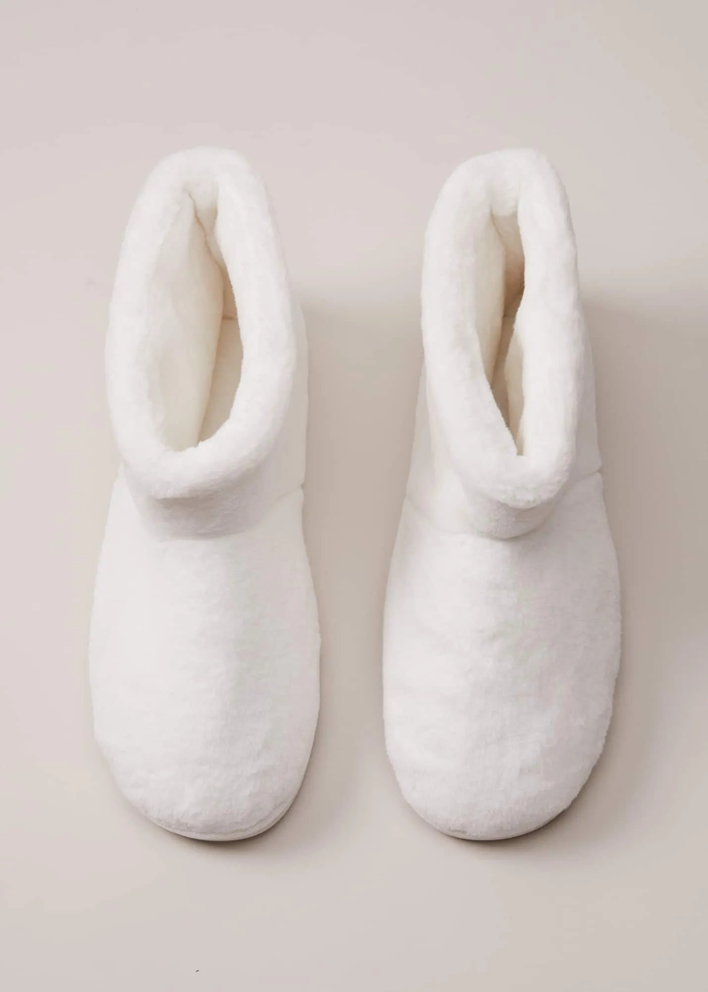 Faux Fur Slipper Boots