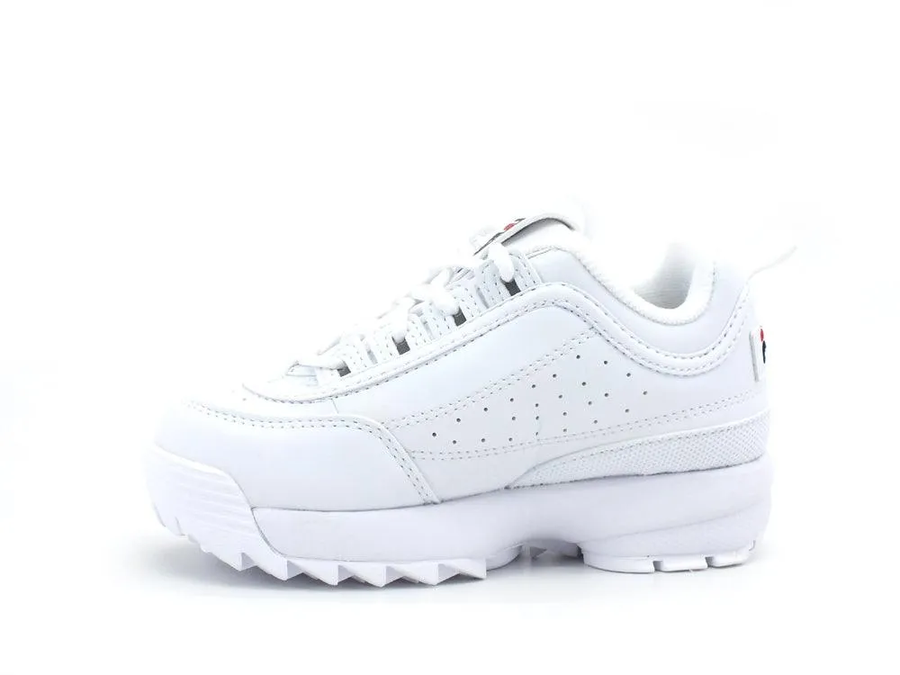 FILA Disruptor Infants Sneaker Bambino Neonato White 1010826.1FG