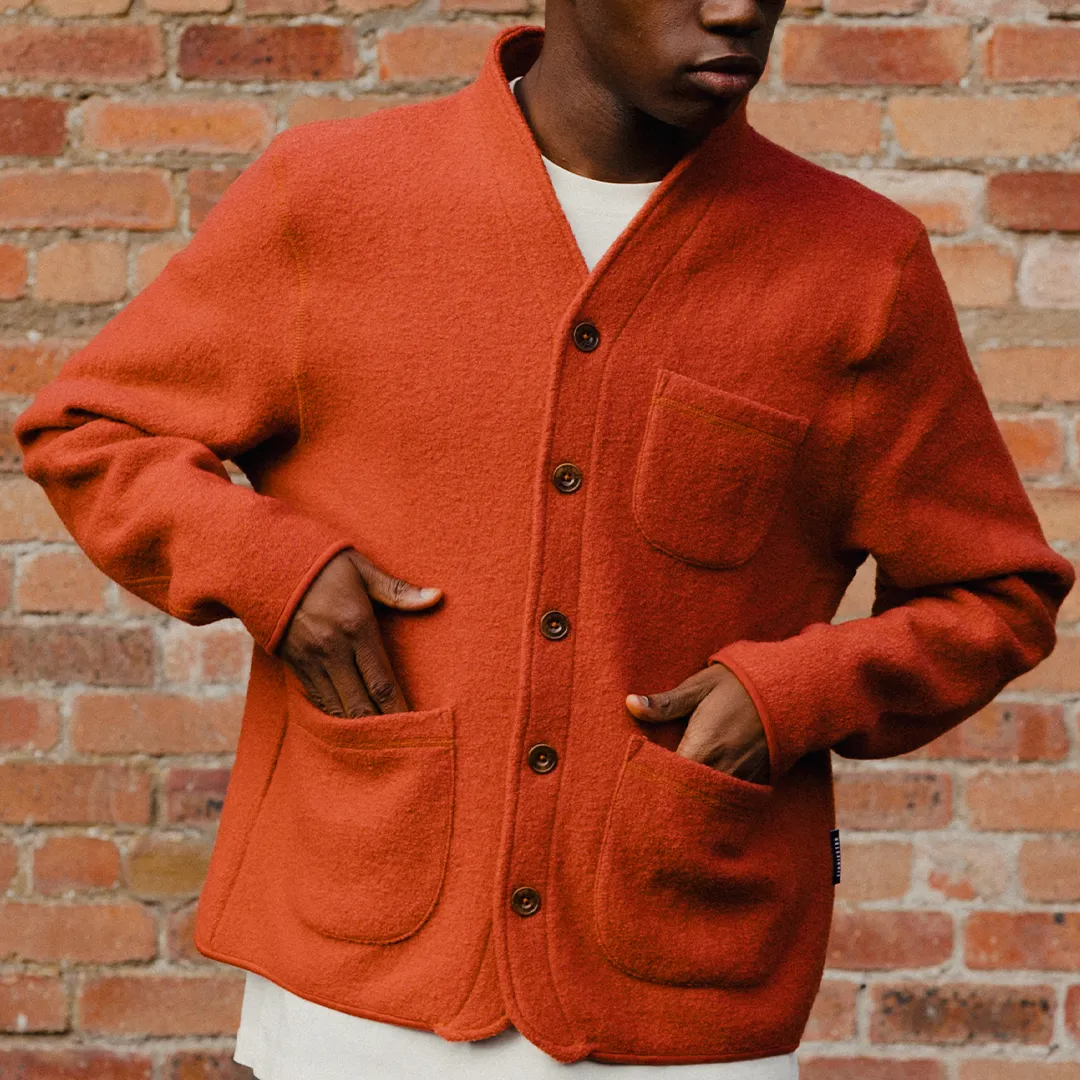 GRANT WOOL CARDIGAN