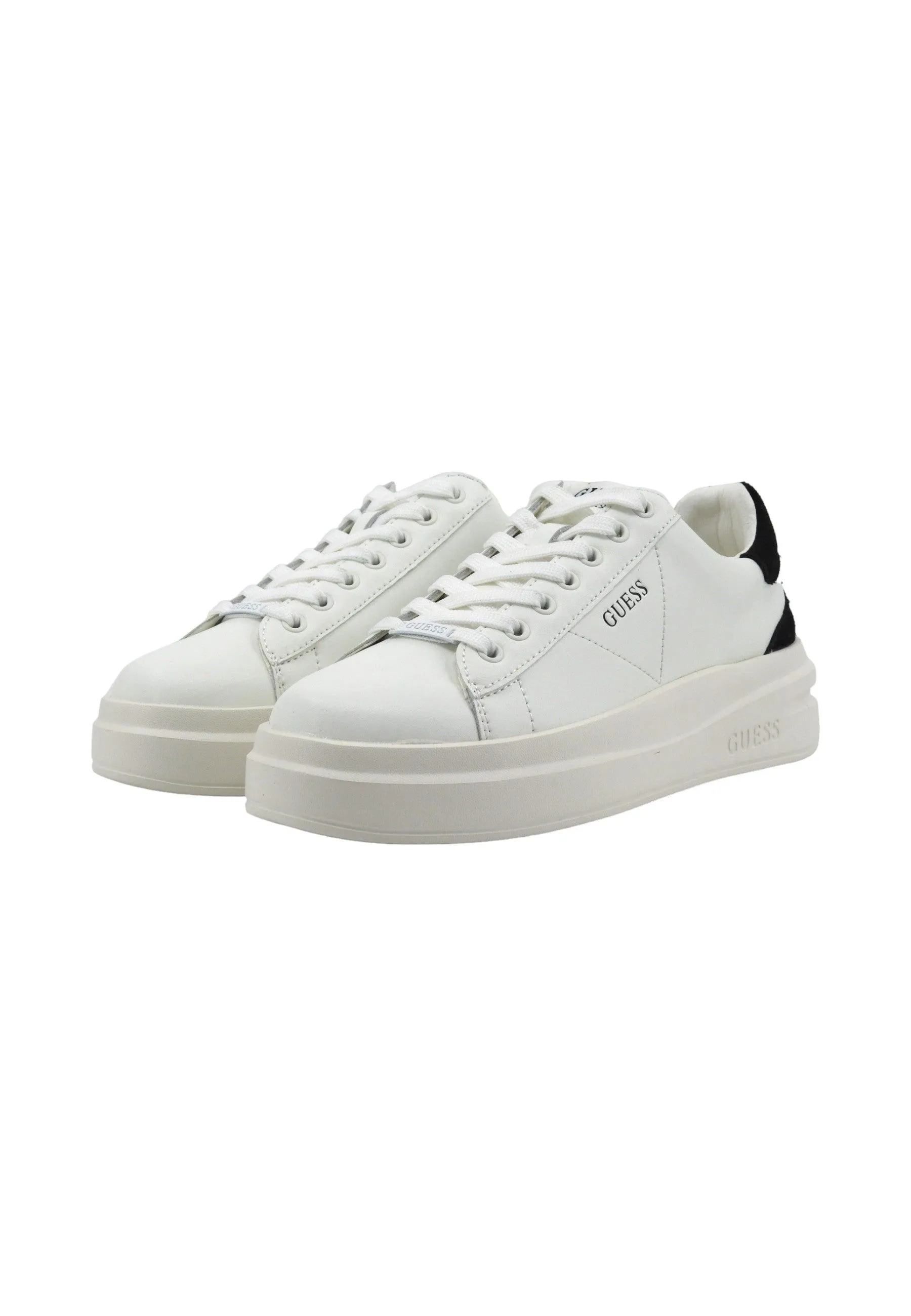 GUESS Sneaker Donna White Black FLPVIBSUE12