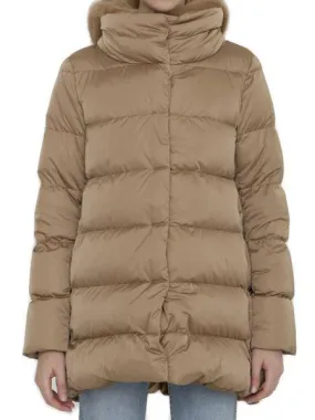 HERNO Elegant Feather-Padded Parka Jacket for Women