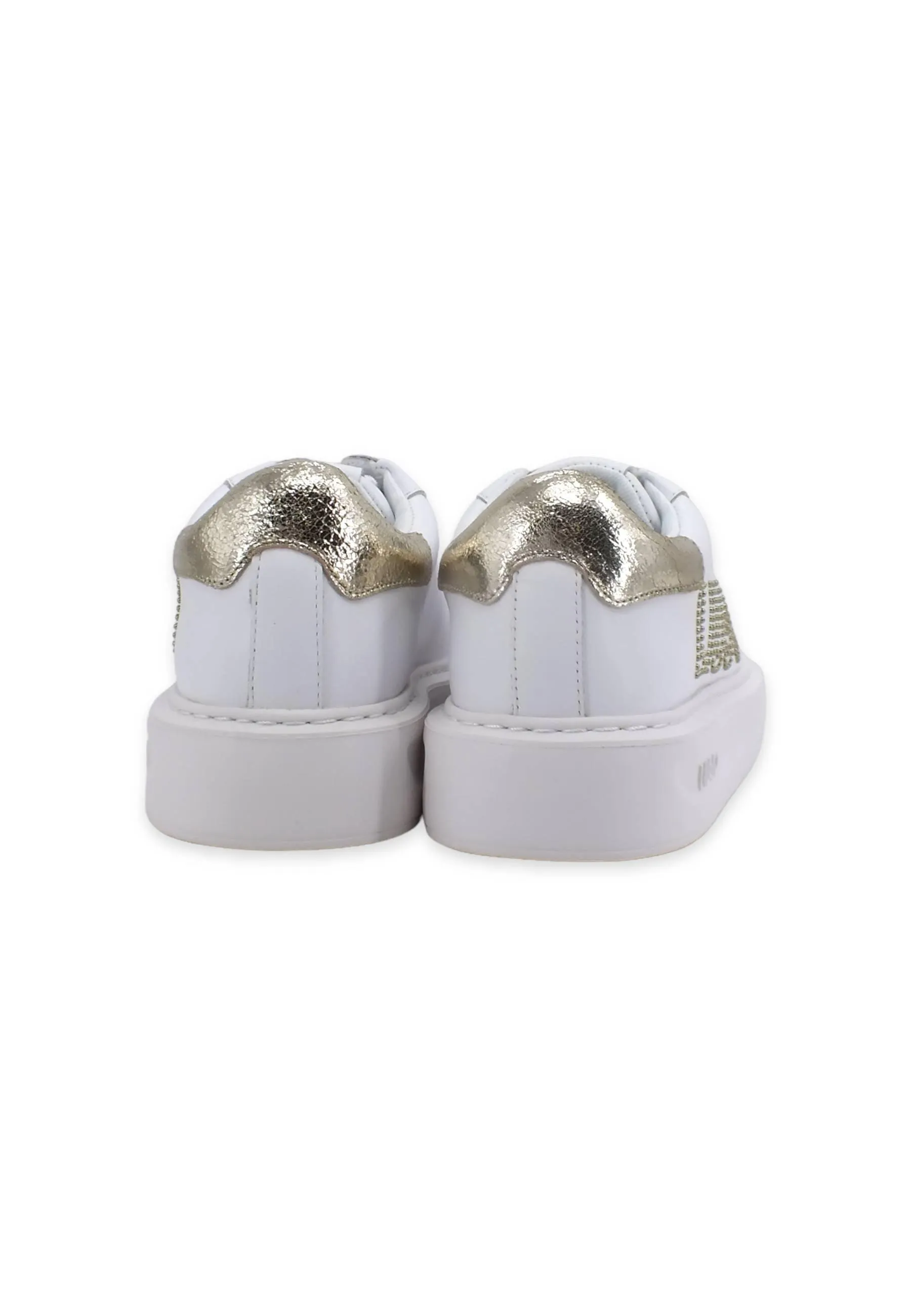 LIU JO Kylie 05 Sneaker Donna White Light Gold BA2065PX100