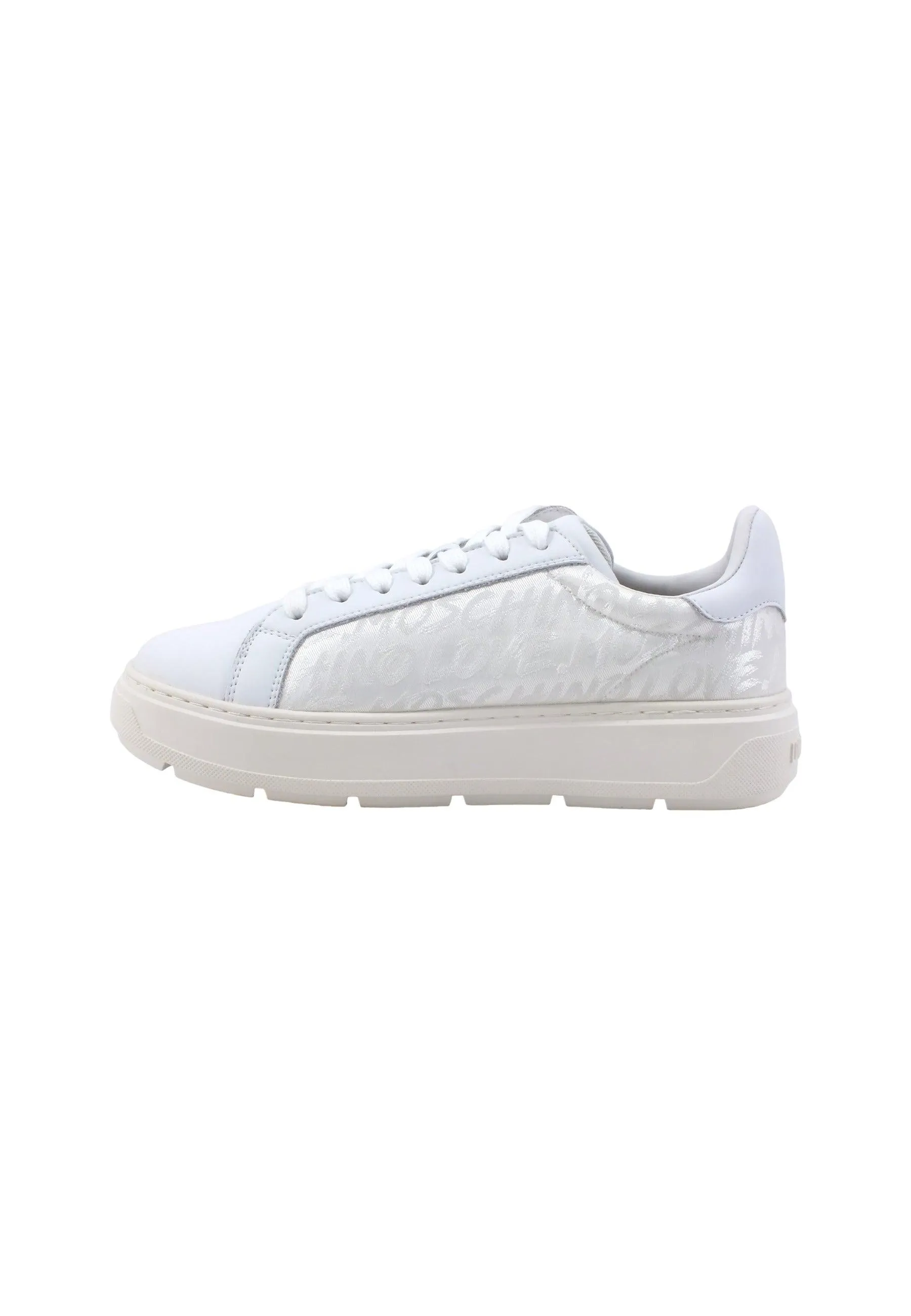 LOVE MOSCHINO Sneaker Donna Bianco JA15214G1HJS110A