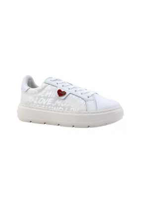 LOVE MOSCHINO Sneaker Donna Bianco JA15214G1HJS110A