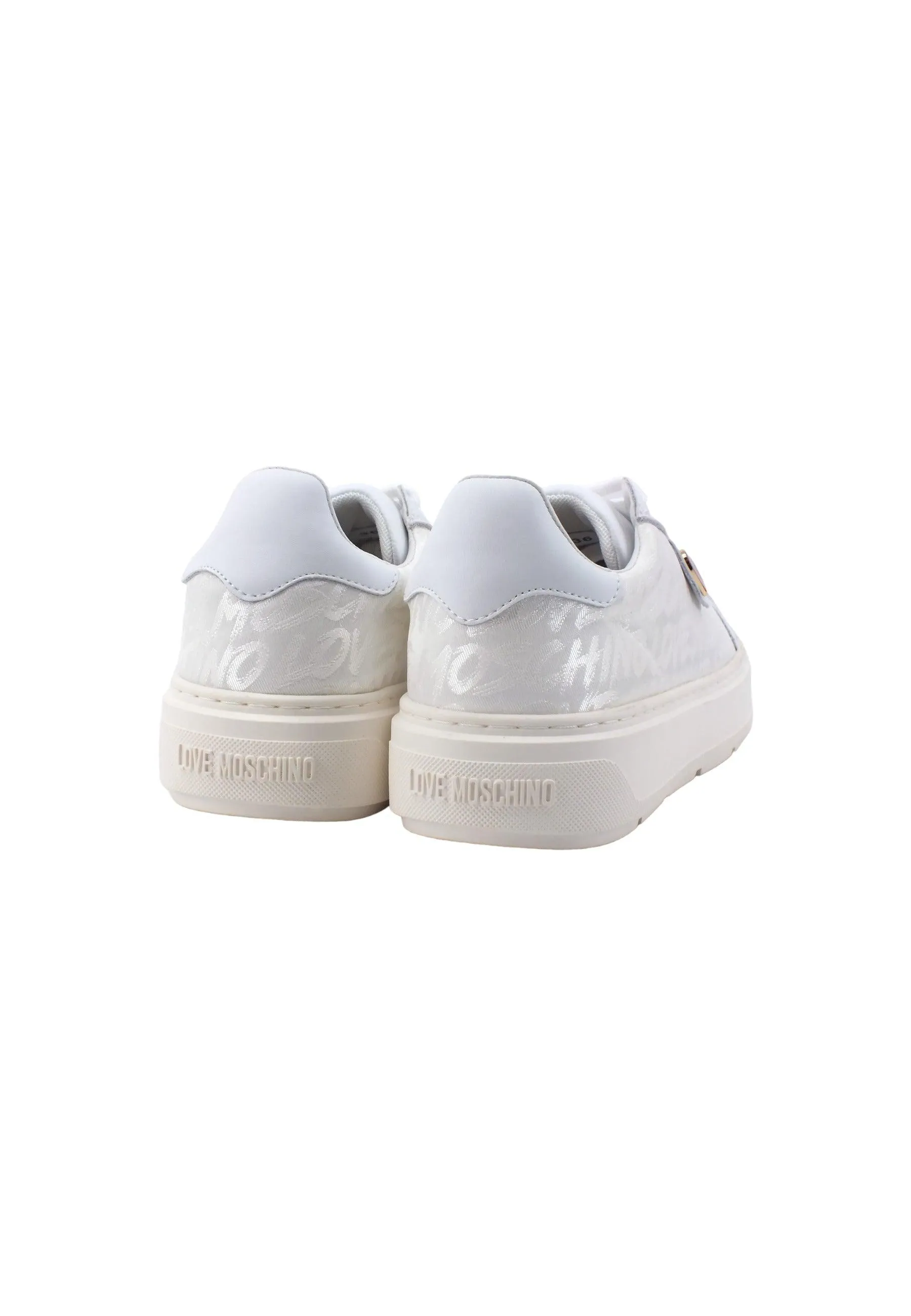 LOVE MOSCHINO Sneaker Donna Bianco JA15214G1HJS110A