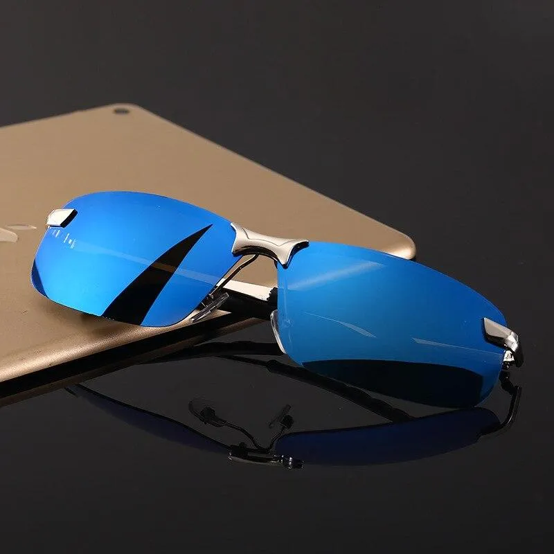 Men's Aluminum Magnesium UV400 HD Polarized Driving Sunglasses