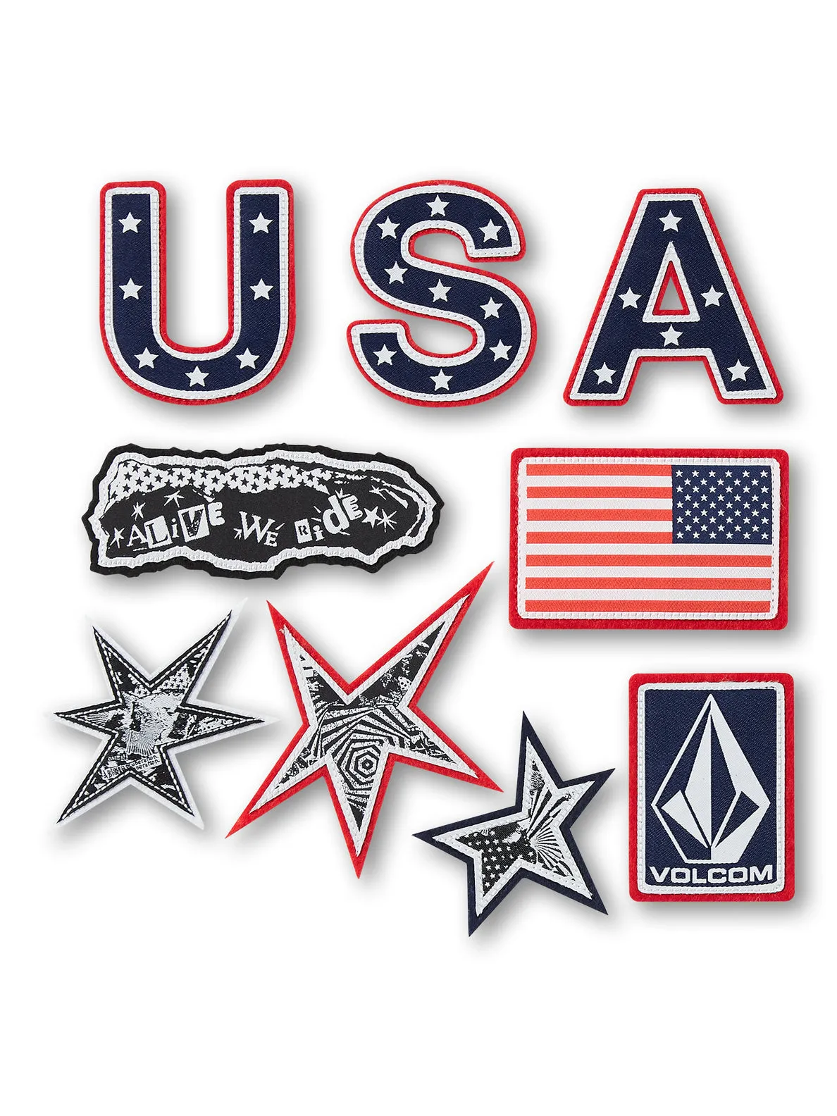 Men's USST Patch Set