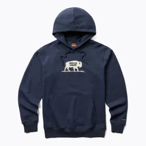 Men's Walking Bison Fleece Hoody