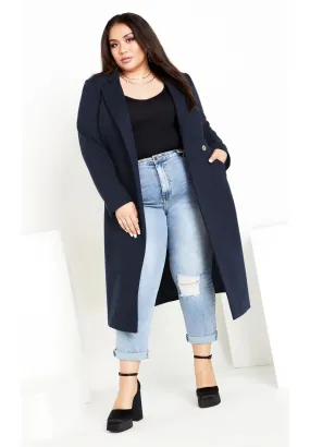 Mia Coat - navy