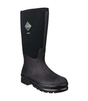 Muck Boots Unisex Chore Classic Hi Patterned Wellingtons (Black) - UTFS4292