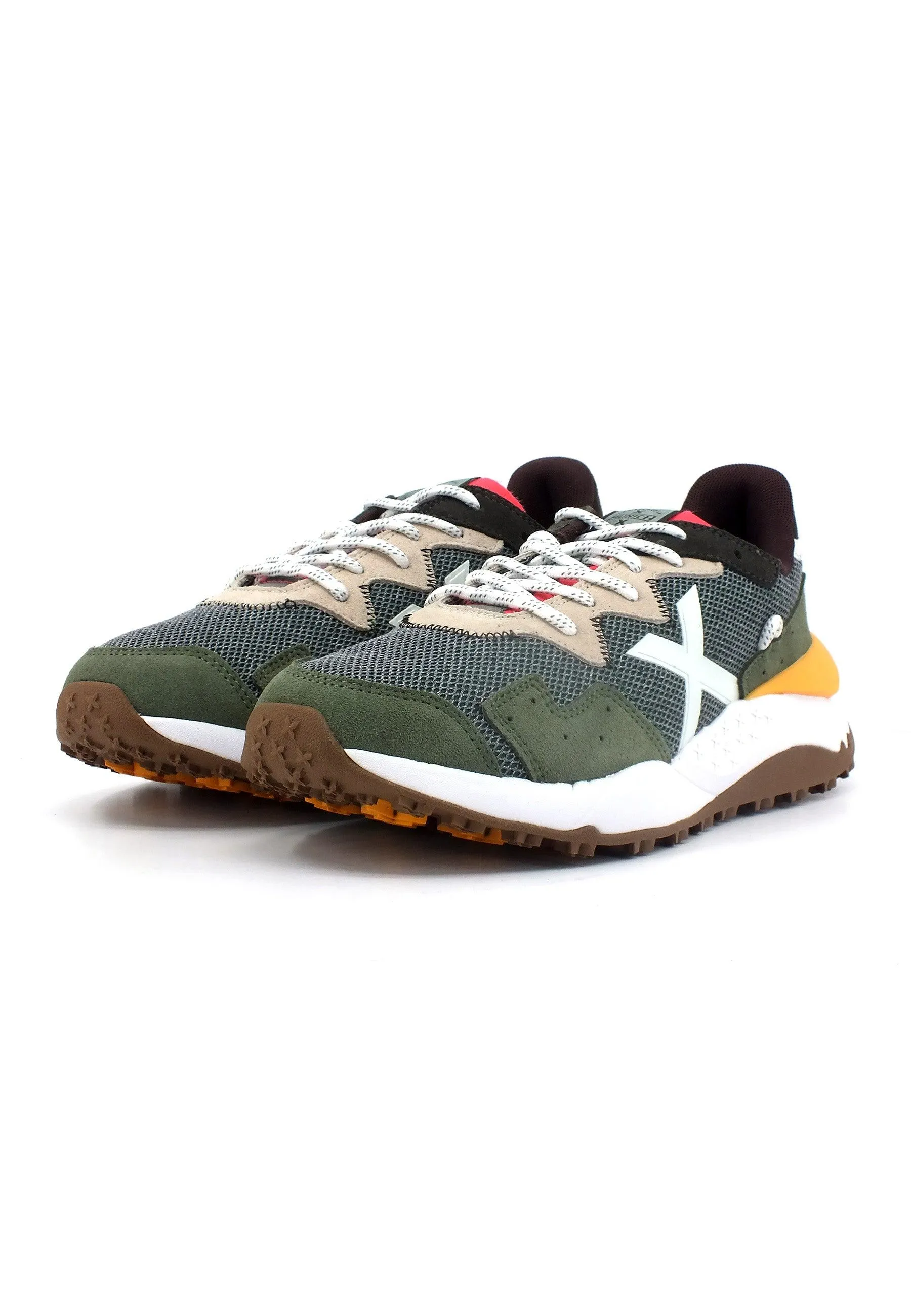 MUNICH Shibuya 11 SNeaker Uomo Grey Beige Orange 9880011