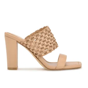 Mylas Heeled Slide Sandals