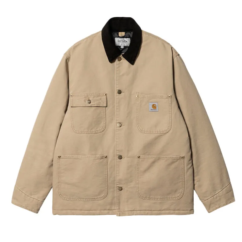 OG Chore Coat - Dusty Brown / Black