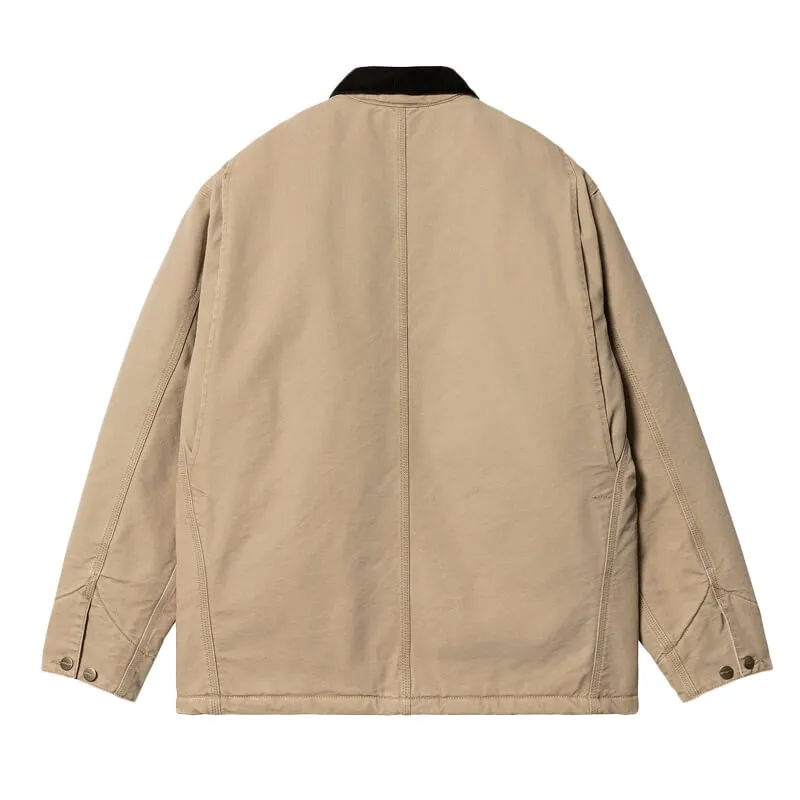 OG Chore Coat - Dusty Brown / Black