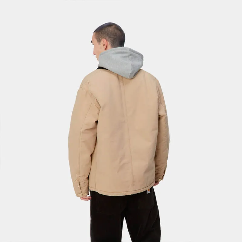 OG Chore Coat - Dusty Brown / Black