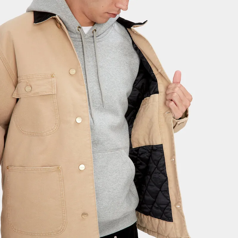 OG Chore Coat - Dusty Brown / Black