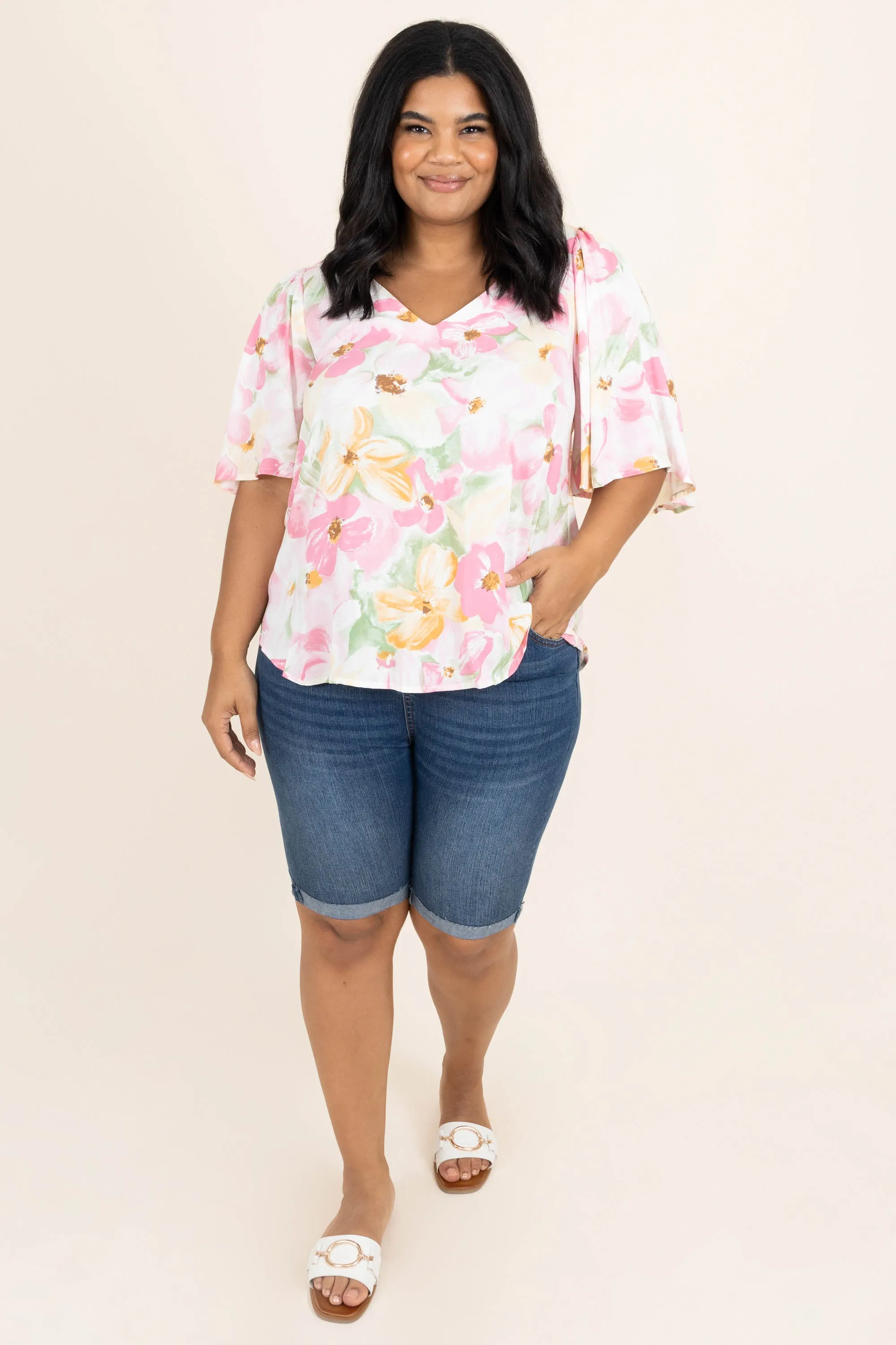 Petal Perfect Top, Pink