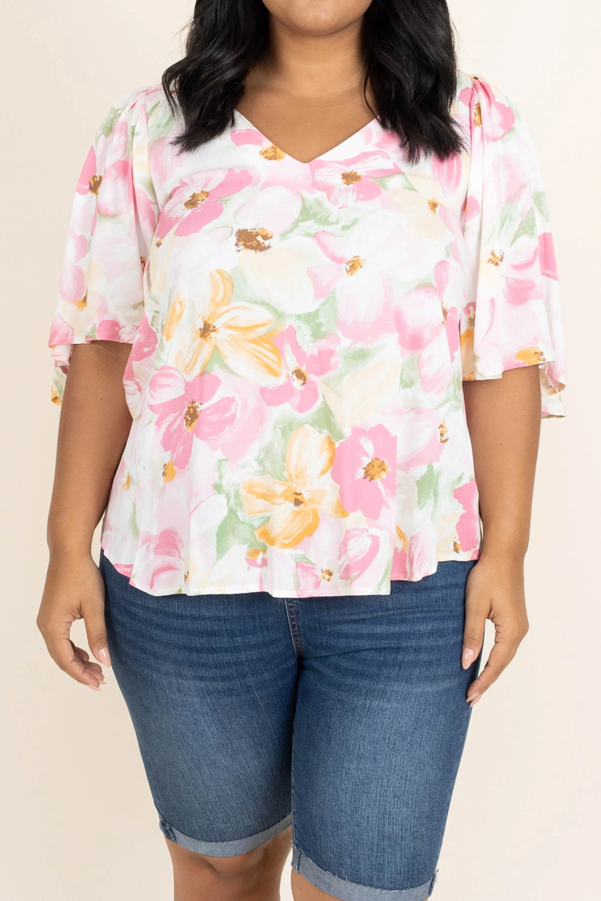 Petal Perfect Top, Pink