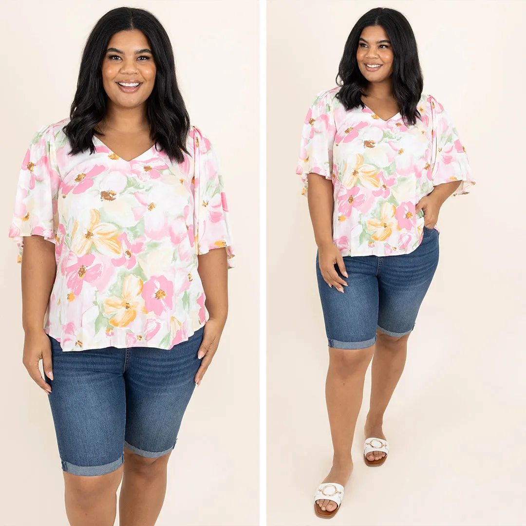 Petal Perfect Top, Pink