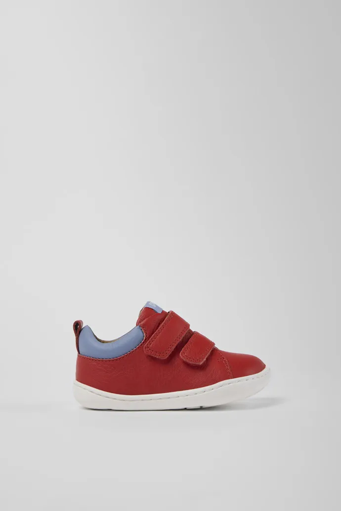 Peu Red Leather Sneaker