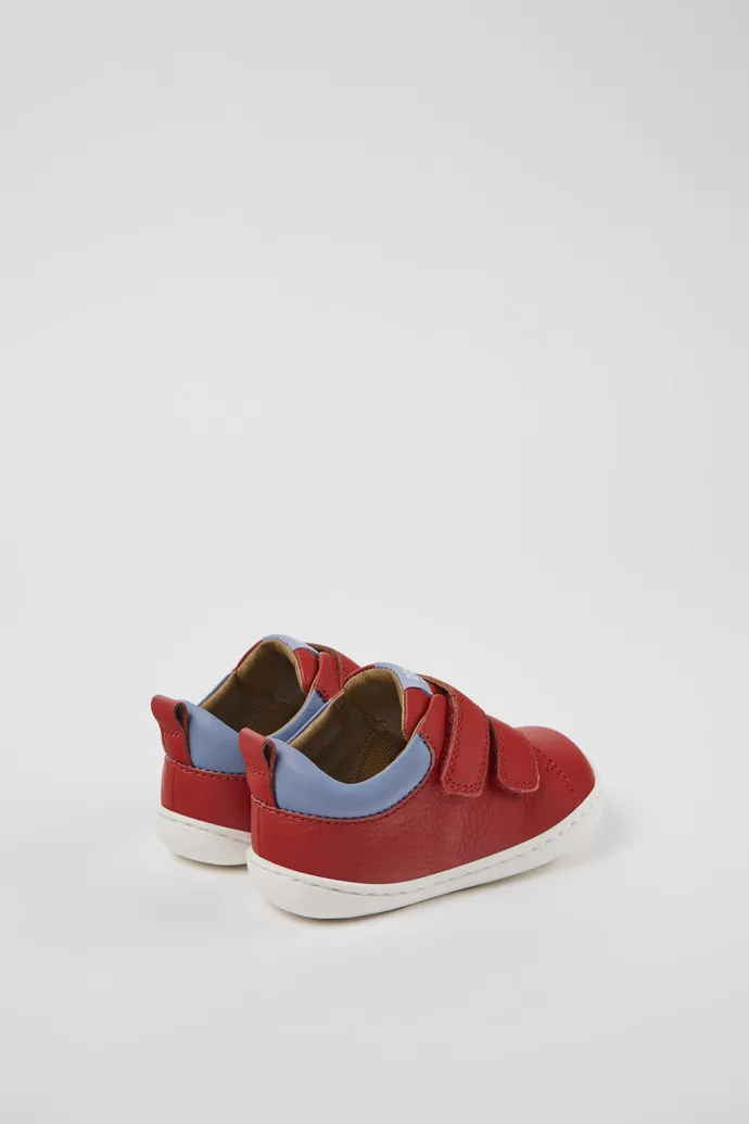 Peu Red Leather Sneaker