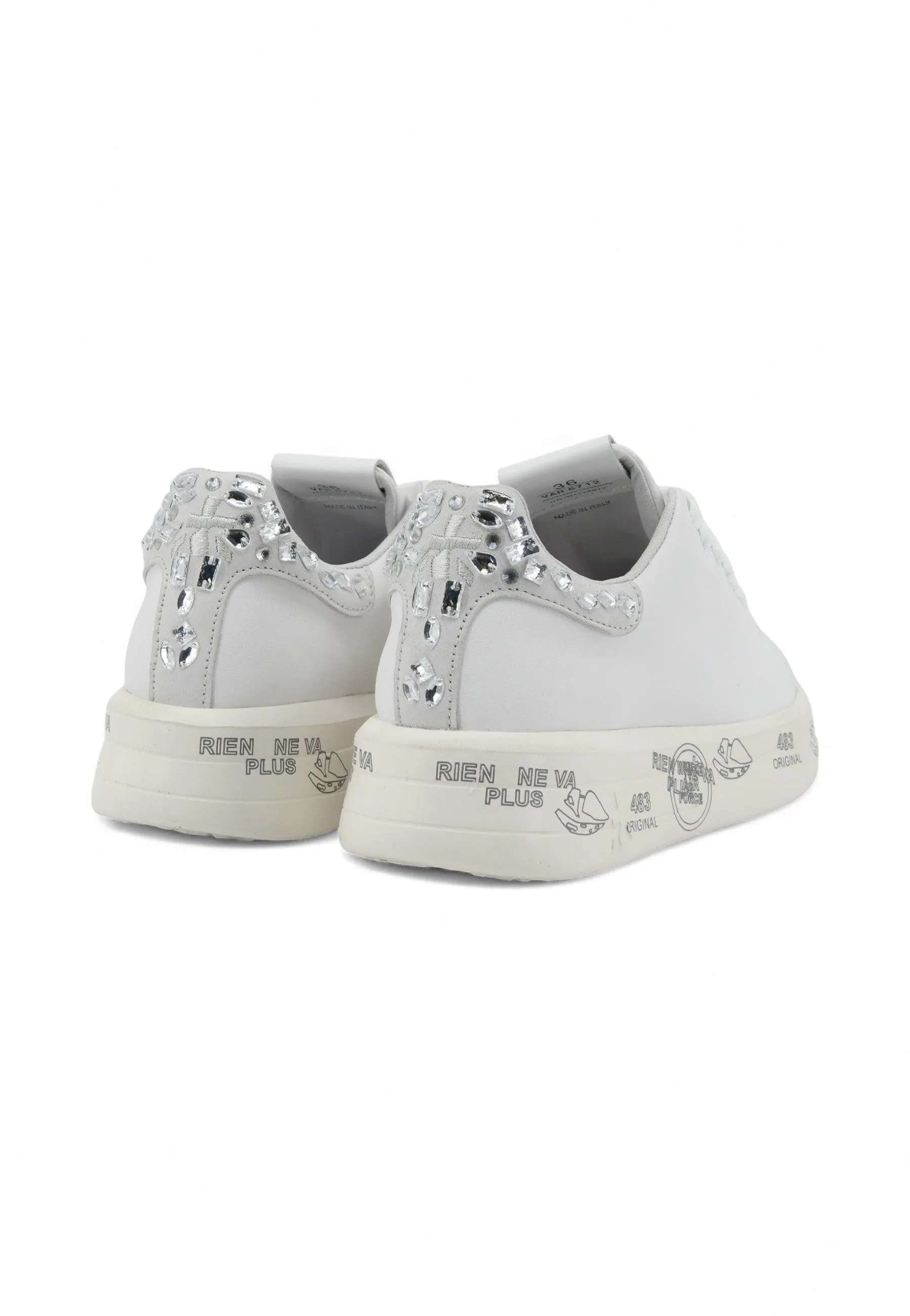 PREMIATA Sneaker Donna White BELLE-6712