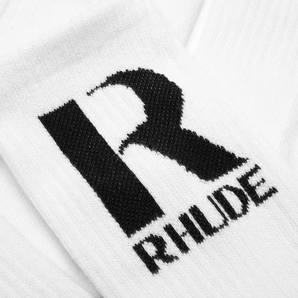 R. Eagle Sock - White/Black