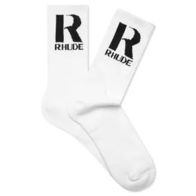 R. Eagle Sock - White/Black