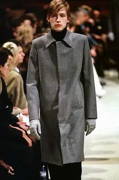 Raf Simons AW98 Wool Mac Coat