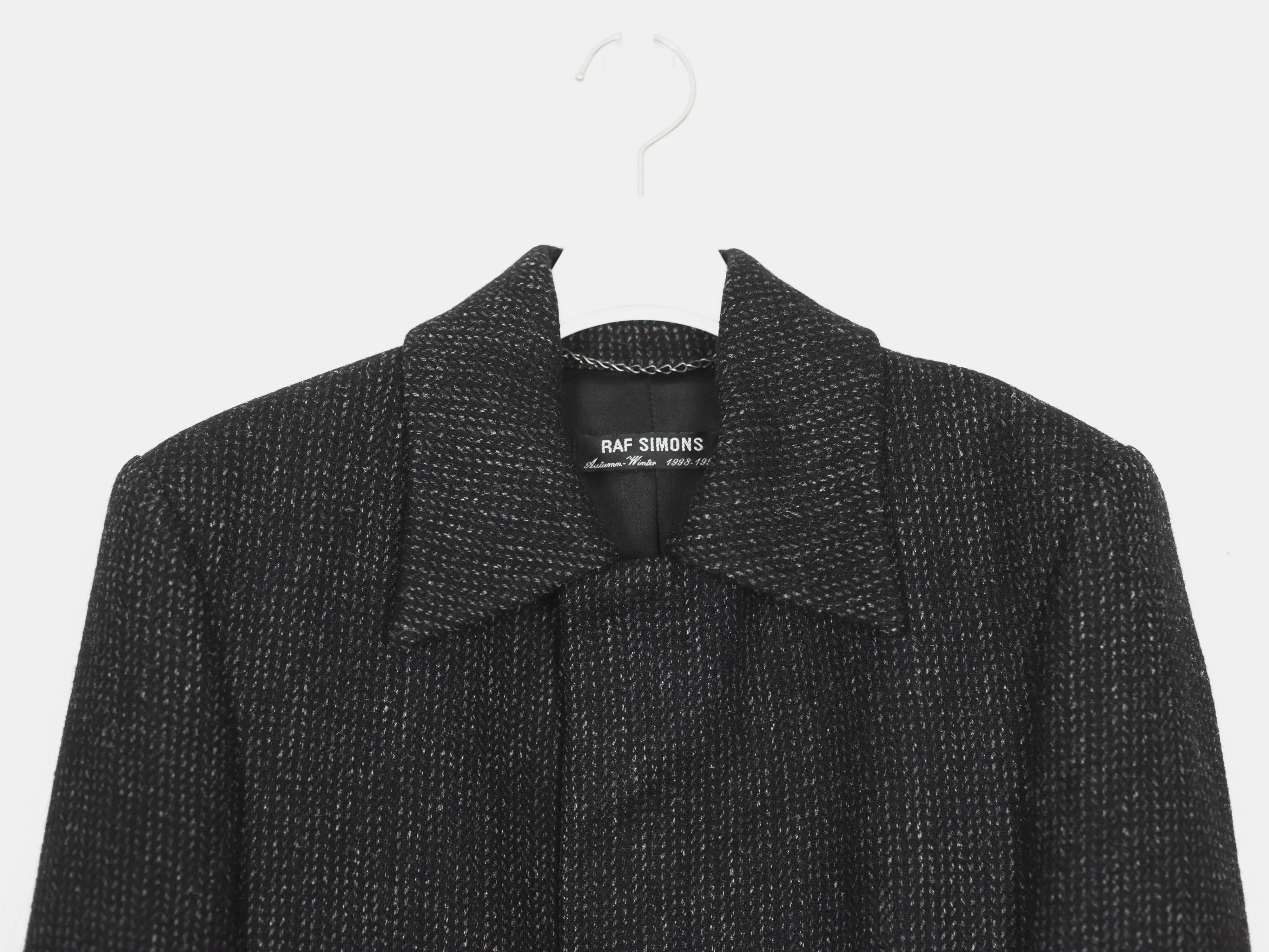 Raf Simons AW98 Wool Mac Coat