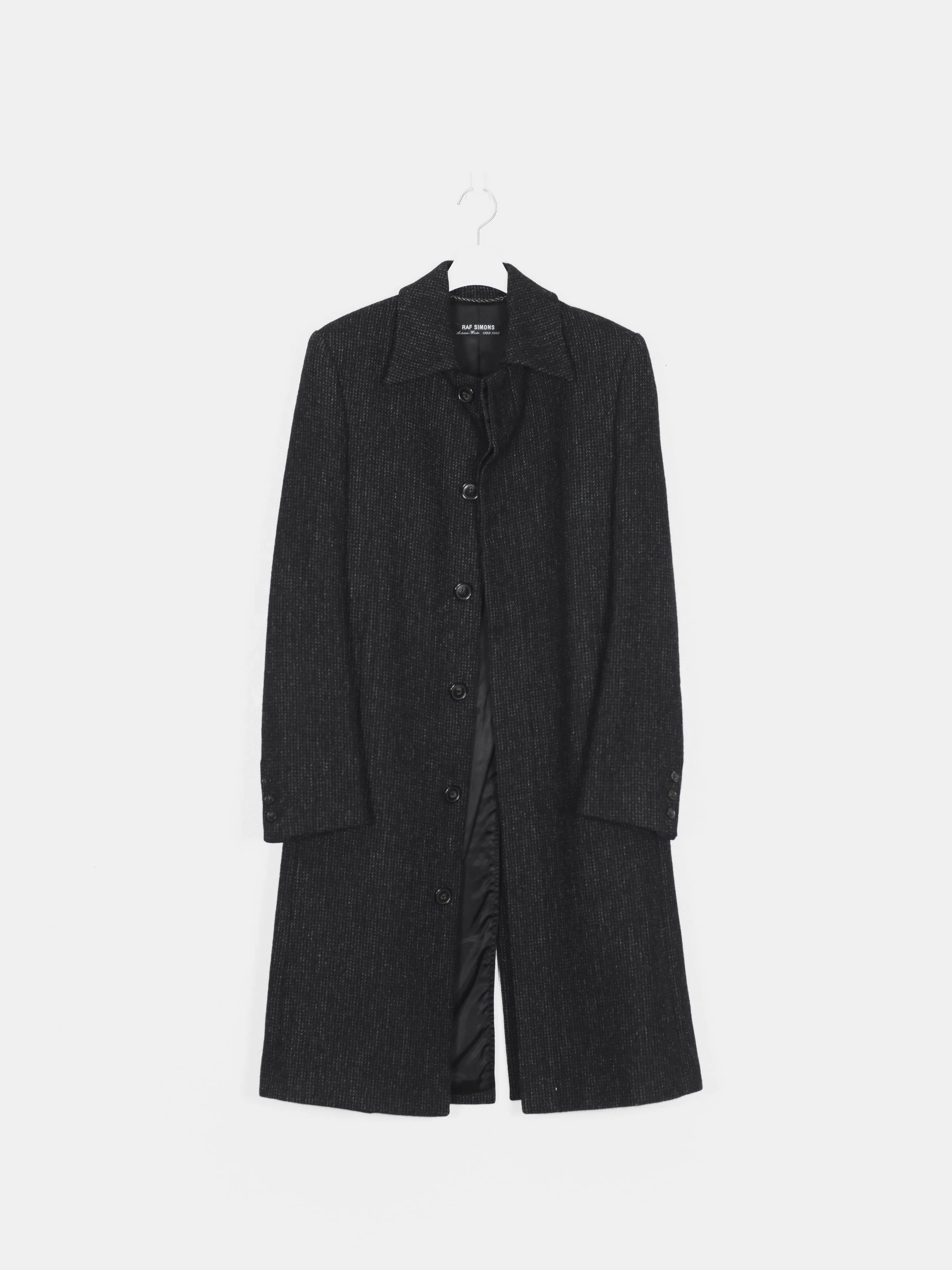 Raf Simons AW98 Wool Mac Coat