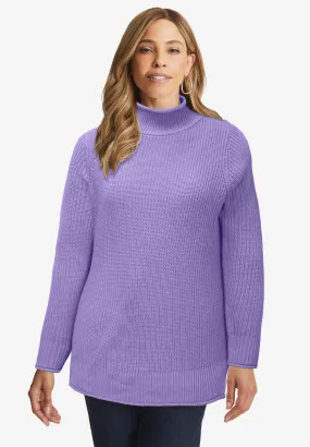 Rollneck Shaker Sweater