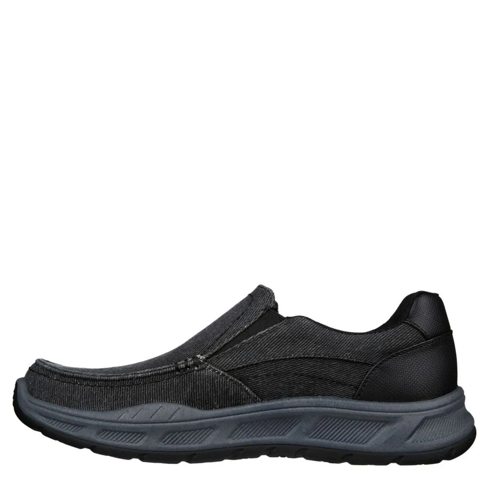 SKECHERS  MENS COHAGEN-VIERRA SLIP ON SNEAKER