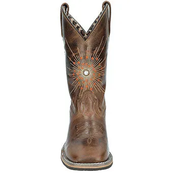 Smoky Mountain Women's Sunburst Western Boots - Brown 10