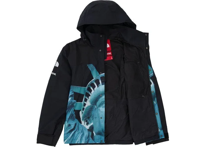 Supreme The North Face Statue of Liberty Mountain Jacket Black