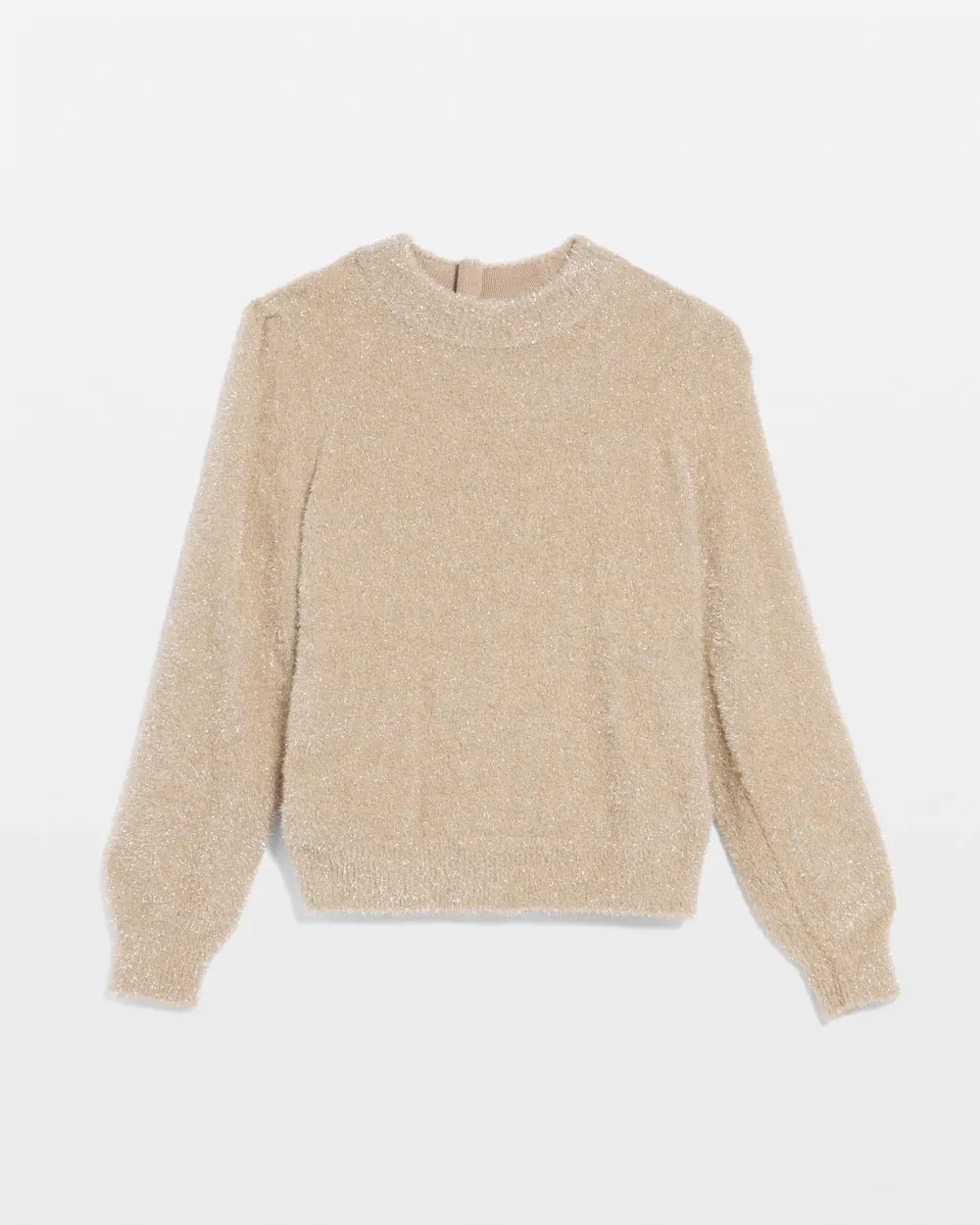 Tinsel Trim Sweater