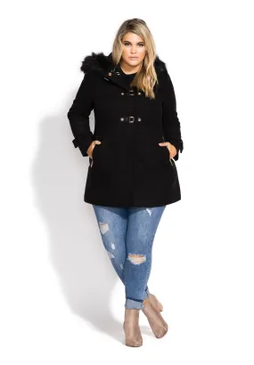 Wonderwall Coat - black