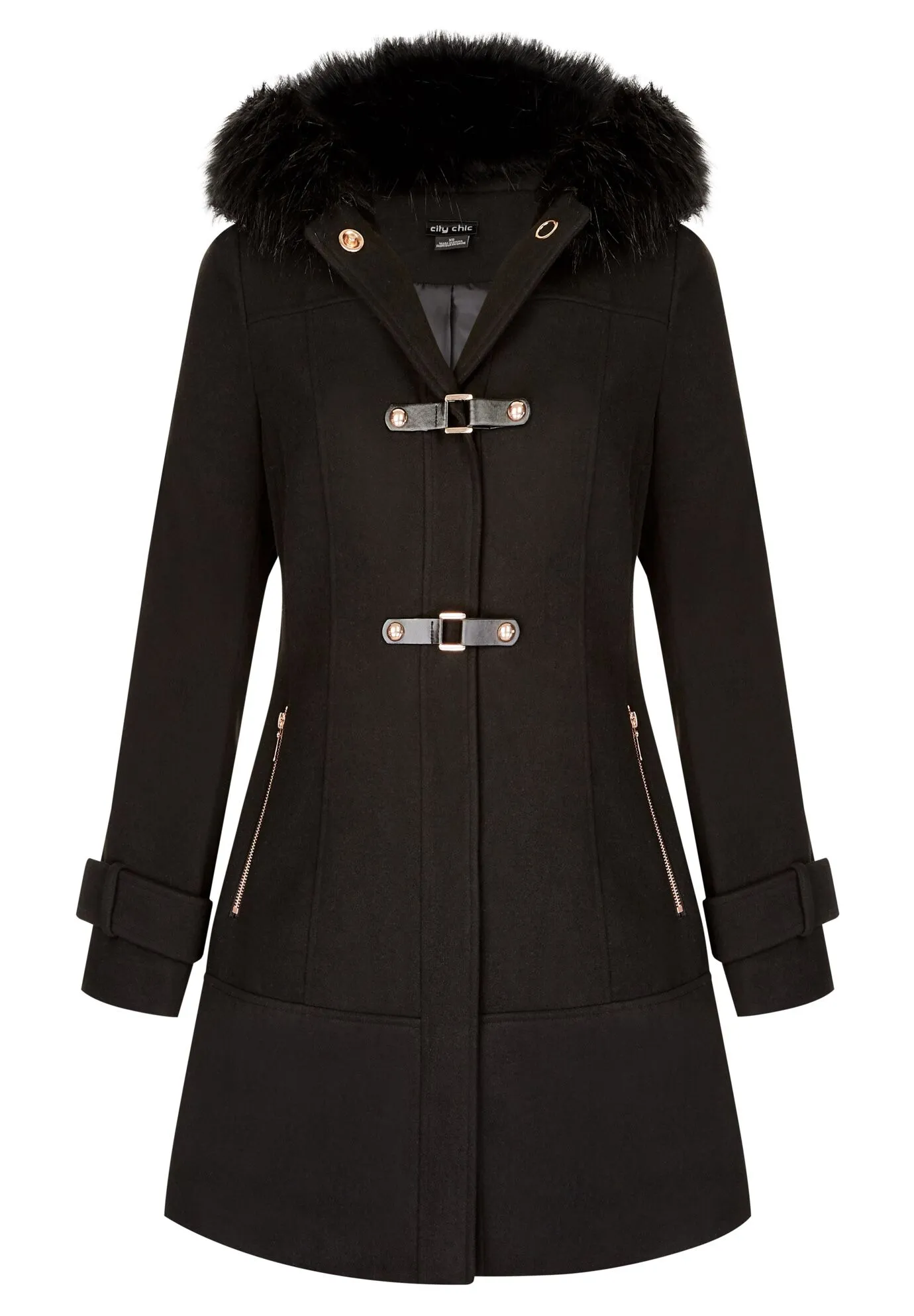 Wonderwall Coat - black