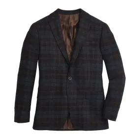 Zegna Chicory Coffee Plaid Sport Coat